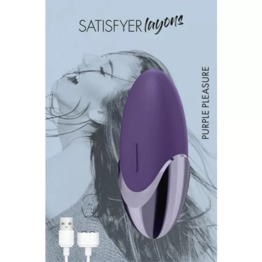 Satisfyer akkus csiklóizgató - lila